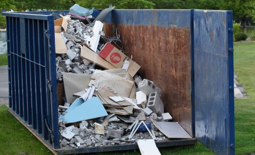 Chingford community participating in hazardous waste disposal