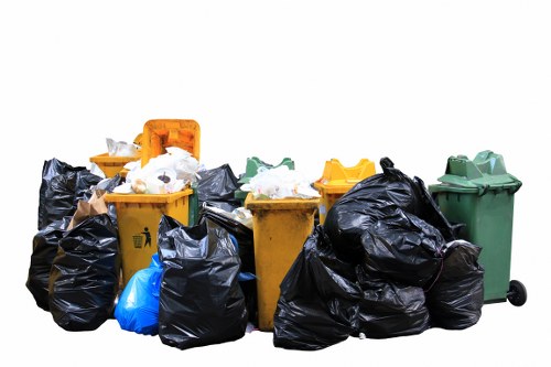 Recycling construction materials at a facility