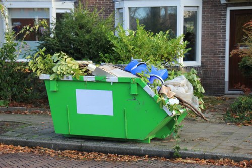 Environmental-friendly skip hire process in Chingford